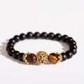 New Classic Crown Lion Elegant Bracelet Luxury For Men Fashion Tiger Eye Onyx Stone Handmade Beaded Charm Modern Bracelet For Women Jewelry - SJB-DIAMOND ELITES