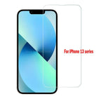 3pcs For iPhone 12 13 Mini 14 Pro Max Glass Screen Protector For iPhone XR XS SE 2022 6 7 8 Plus 13 Pro Max Glass Not Full Cover Curved Edge Anti Explosion Temper Glass Screen Protector for iPhone Stevvex