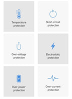 3 Ports USB Fast Charger 60W Support Quick Charge  Type-C PD Charger QC 4.0 3.0 Phone Charger