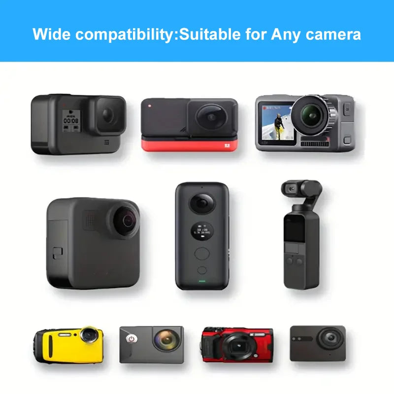 2025 Sports Action Camera Accessories Kits 58 in 1 for All Action Cameras Lootquake LLC