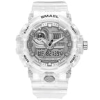 Sport Digital Watch for Men and Woman With Luminous Dual Time Waterproof 5 Bar Modern Men's Military Wristwatch WIth Night Mode - SJB-DIAMOND ELITES