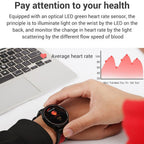 New Proffesional Smart Watch With IP68 Waterproof Protection  Sport Men Women Bluetooth Smartwatch Fitness Tracker Heart Rate Monitor For Android IOS - SJB-DIAMOND ELITES