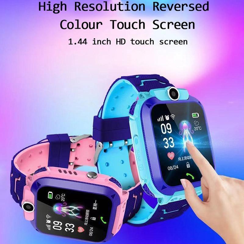 New Children's Smart Watch With SOS Smartwatch For Kids With Sim Card and Photo Camera Waterproof IP67 Protection Excelent Gift for Kids Support  IOS and Android Sistems - SJB-DIAMOND ELITES