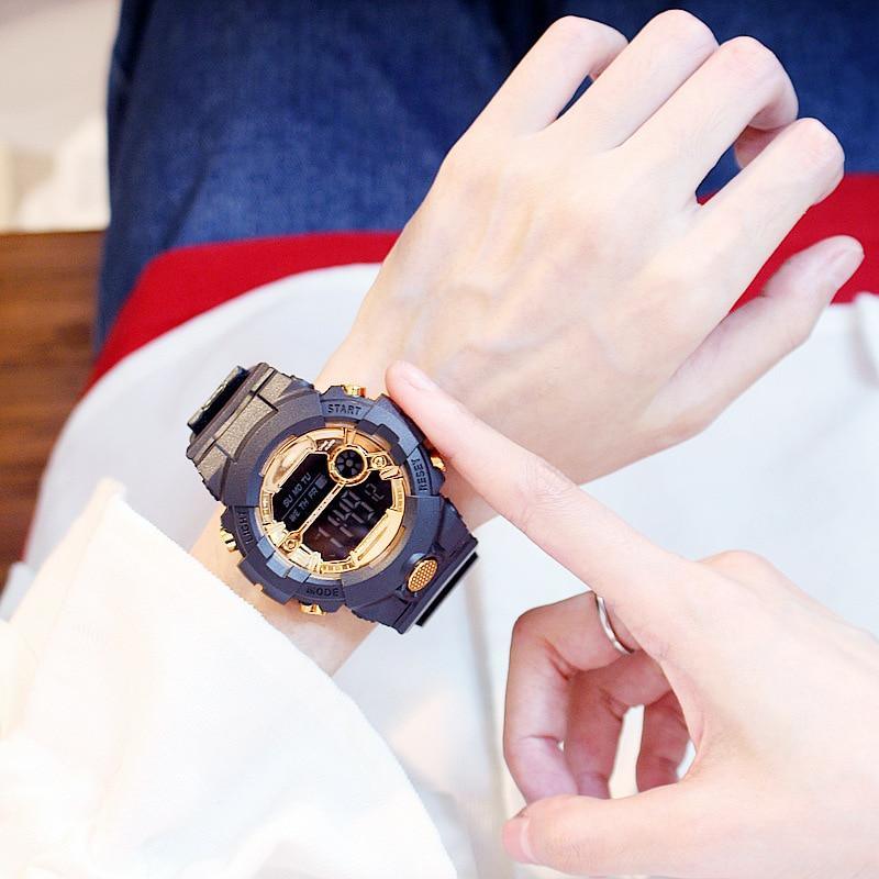 Electroic Shock Digital Watch Unisex Sports Waterproof  Watch With LED Colorful Mode Wristwatch For  Men and woman - SJB-DIAMOND ELITES