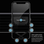 Gravity Car 360 Degrees Rotation Black Phone Holder GPS Stand Car Air Vent Clip Mount Universal Safe Phone Holders