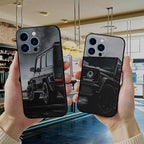 Black Case For Iphone  5 5s SE 2020 6 6s 7 8plus x 10 XR XS 11 12 13 Mini Pro MAX Silicon Cover Car Design Matte Black Silicone Back Cover For iPhone Stevvex