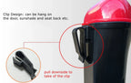 Car Trash Can Organizer Garbage Holder Automobiles Storage Bag Auto Door Seat Back Visor Trash Bin Paper Dustbin