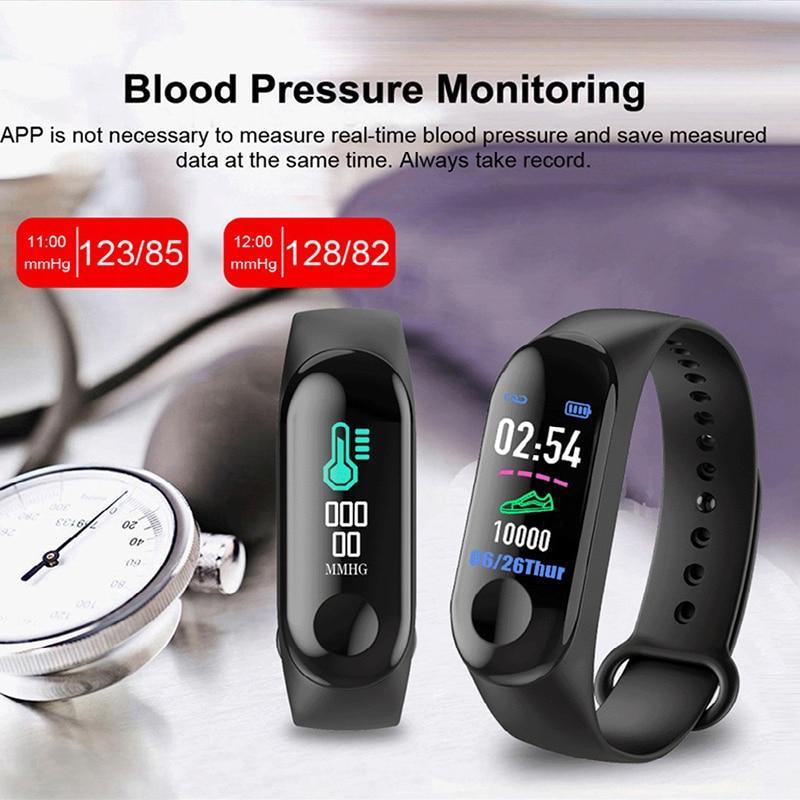 Smart Fitness Waterproof Sports  Watches  For IOS and Android Sistems  Smartwatch With Heart Rate Monitor and Blood Pressure With Several Functions For Men Women and Kids - SJB-DIAMOND ELITES