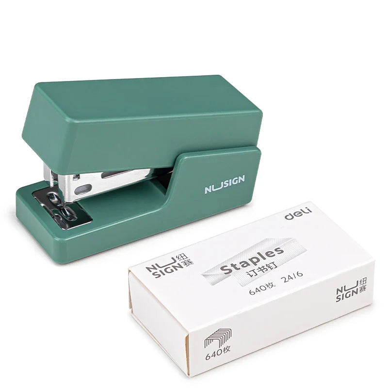 KHINSUN Mini Stapler Set Portable Color Paper Binding Machine Use 24/6 26/6 Staples Fashion Stationery Office Supplies Lootquake LLC