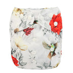 Modrn Printed Baby Pocket Cloth Diaper Nappy Reusable Adjustable Washable Nappies For Baby Boys and Baby Girls In Elegant Style