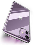 For iPhone 11 Case 6.1 inch Stylish Protective Bumper Case Elegant Cover For iPhone 11 6.1 inch Protective Clear Case For iPhone Ultra Slim Shockproof Clear Transparent Soft Case Stevvex