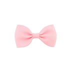 Colorful Mini Bow Tie Hair Clip Small Sweet Solid Ribbon Bow Safety Hair Clips Hairpins Baby Girl Hair Accessories