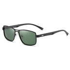 Business Luxury Brand NEW Fashion Polarized Elegant Sunglasses for Men Wuth UV400 Polarized Square Metal Frame Sunglasses - SJB-DIAMOND ELITES