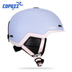 COPOZZ SafeSnow Half-Cover Ski Helmet