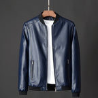 Leather Jacket Bomber Motorcycle Jacket Men Biker PU Baseball Jacket Plus Size 7XL 2020 Fashion Causal Jaqueta Masculino J410 Pi-Mart