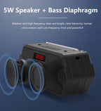 Portable Wireless Speaker Bluetooth-compatible Outdoor USB Speakers With FM Radio Receiver AUX TF MP3 Loudspeaker For Phone PC Lootquake LLC