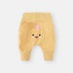 3-24M Baby Thick Pants Winter Newborn Thicken Cotton Baby Girl Pants Loose High Elastic Waist Autumn Pants Kids Boys Trousers For Kids