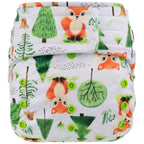 Hook & Loops Pocket Diaper - cloth Inner Waterproof Washable Reusable Baby Diaper For Kids