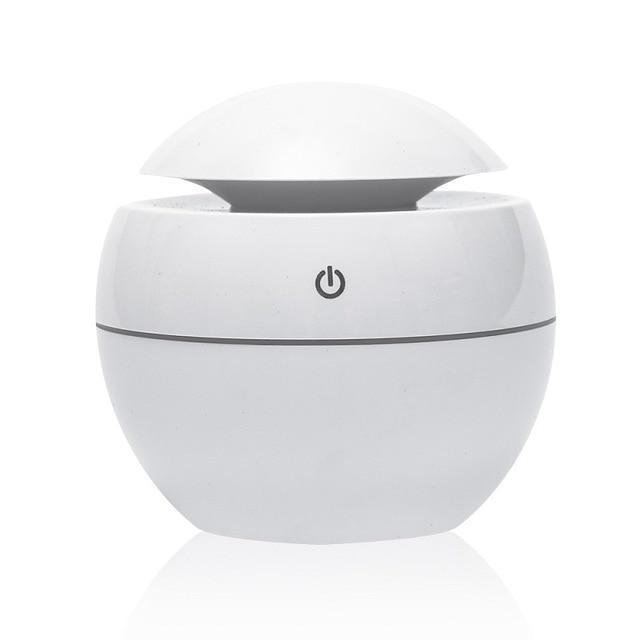 Mini USB Aroma Essential Oil Diffuser Ultrasonic Air Humidifier Mist Maker Aroma  7 Color LED Light Home Office Stevvex
