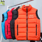 Customized/DIY logo vest personality logo casual men's and women's slim sleeveless top vest autumn and winter clothing
