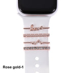 Decorative Metal Charms For Apple Watch Bands