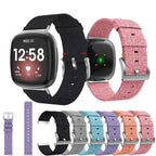 Fitbit Versa & Sense Nylon Band - Comfortable Durable Style - SJB-DIAMOND ELITES