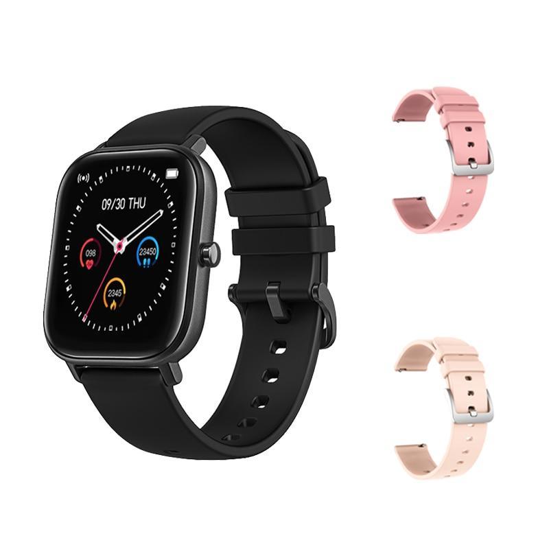 Modern Unisex Smart Watch For Men and Women With Sport Heart Rate Monitor Sleep Monitor Smartwatch Tracker For Phone and Extra Straps - SJB-DIAMOND ELITES