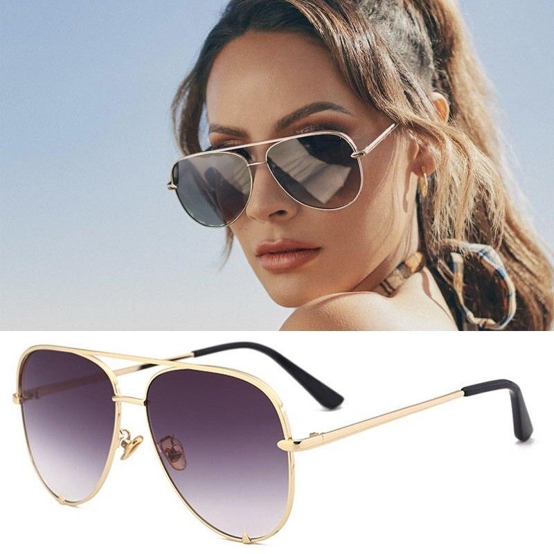 Luxury Lady Vintage Round Metal  Sunglasses For  Driving Black Retro Mirror Sunglasses Woman  Shade Sunglasses With  UV400 Protection - SJB-DIAMOND ELITES