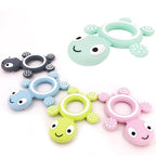Baby Silicone Teethers Food  Cute Turtle Tiny  Teething Baby Shower Gifts Cartoon Animals Teether