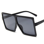 Oversized Modern Luxury Big Frame Square Women Sunglasses New Brand Designer With UV400 Protection Sunglasses oculos masculino - SJB-DIAMOND ELITES