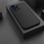 Black Case For Iphone  5 5s SE 2020 6 6s 7 8plus x 10 XR XS 11 12 13 Mini Pro MAX Silicon Cover Car Design Matte Black Silicone Back Cover For iPhone Stevvex
