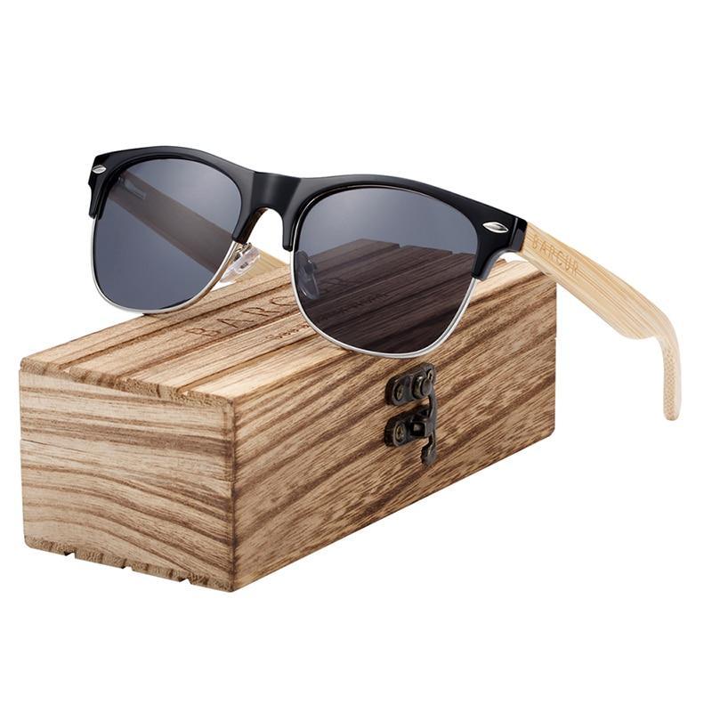 Brand Bamboo Handmade Luxury Polarized Modern and Retro Wood Sunglasses for  Men  and Women With  UV400 Protection - SJB-DIAMOND ELITES