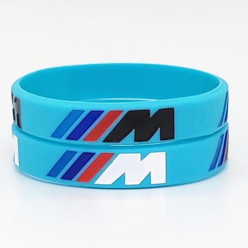 Hologram Bracelet ///M Sport M Power Black White Silicone Wristband Bangle for Auto Club Fans M3 M5 M6 3/5/7 Series - SJB-DIAMOND ELITES