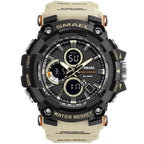 Men's  Sports Watches Top Brand Luxury Military Quartz Watch Men Waterproof 50M Shock  Digital Whats Relogio Masculino - SJB-DIAMOND ELITES