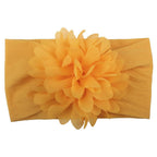 Headband Turban Flower Baby Girl Headbands Elastic Kids Hair Band Kids Hair Accessories Hair Bow For Girls