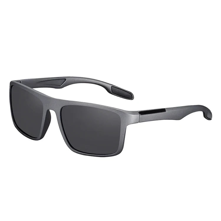 BARCURTR90 Ultralight Polarized Sunglasses for Men Vintage Square Eyewear with UV400 Protection for Summer Stevvex