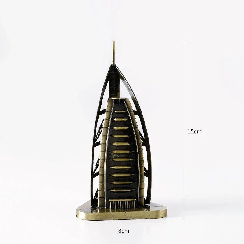 Statue of Liberty Graduation Gift Desktop Creative Home Living Room Decoration Ornaments Room Wine Cabinet Pisa Tower Crafts Lootquake LLC