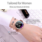 Fashion Women's Smart Watch Waterproof Wearable Device Heart Rate Monitor Sports Smartwatch For Women Ladies - SJB-DIAMOND ELITES