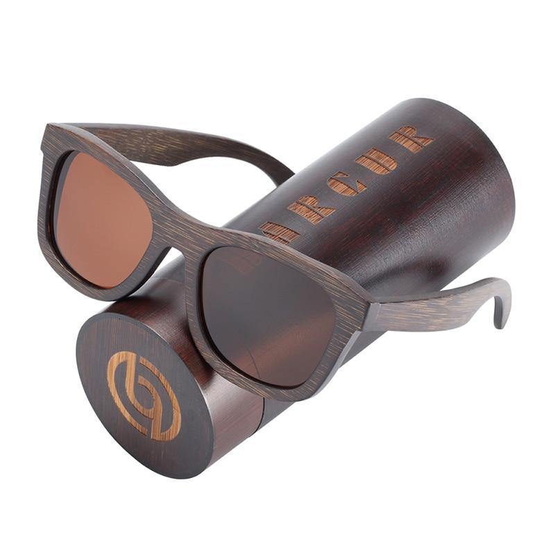 New Elegent Natural Wooden Sunglasses Polarized Men Handmade Bamboo Sunglasses for Women For Women and Men With UV400 Protection - SJB-DIAMOND ELITES