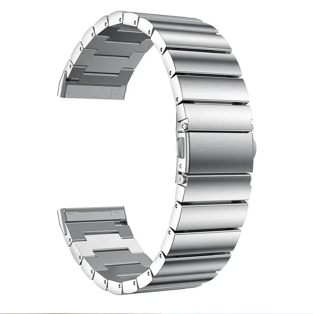 Fitbit Versa & Sense Stainless Steel Band - Classy Strap - SJB-DIAMOND ELITES