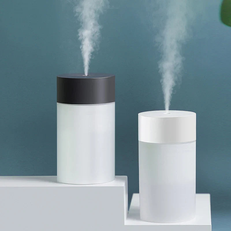 260ML Mini Humidifier USB Ultrasonic Air Humidifier LED Lamp Essential Oil Diffuser Car Purifier Aroma Anion Mist Maker portable