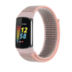 Fitbit Charge 5 6 Nylon Velcro Band - Durable Comfortable Strap - SJB-DIAMOND ELITES