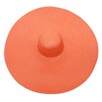 Women Oversized Foldable Summer Large Wide Hat Beach Straw Hat Cute Sun Cap Retro Foldable Handmade Big Hats Ladies UV Protection Hat Vintage Summer Sun Beach Hats Stevvex