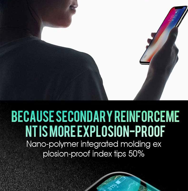 2000D Curved Edge Tempered Glass For iPhone SE 2020 6 6S 7 8 Plus Full Cover Glass on iPhone 11 Pro XS Max X XR Screen Protector Screen Protector No Side Bezel Easy Installation Frame 3X Stronger Screen Protector Stevvex