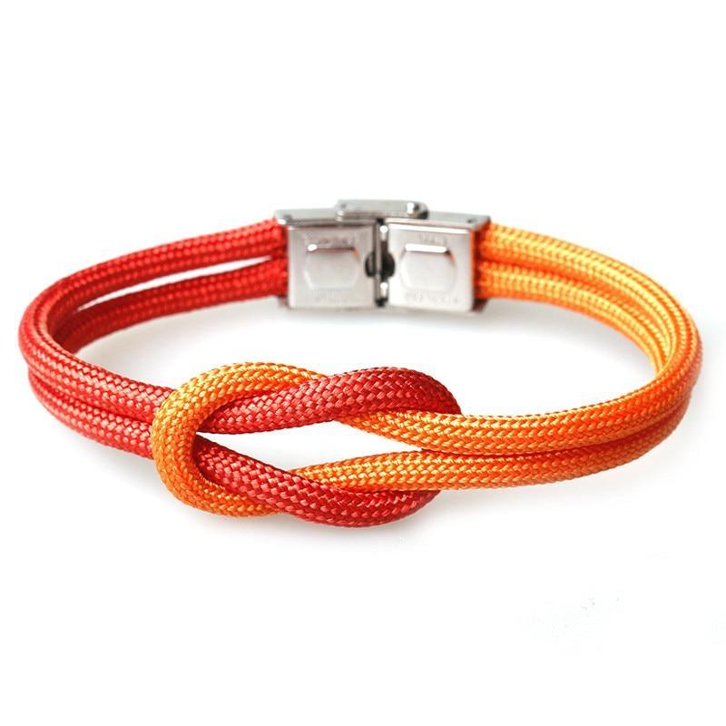 New Elegant Fashion Multi-Layer Concentric Modern Knot Rope Men Anchor Luxury Bracelet Charm Fine Bracelets For Women Fold Over Clasp Navy Style Jewelry - SJB-DIAMOND ELITES