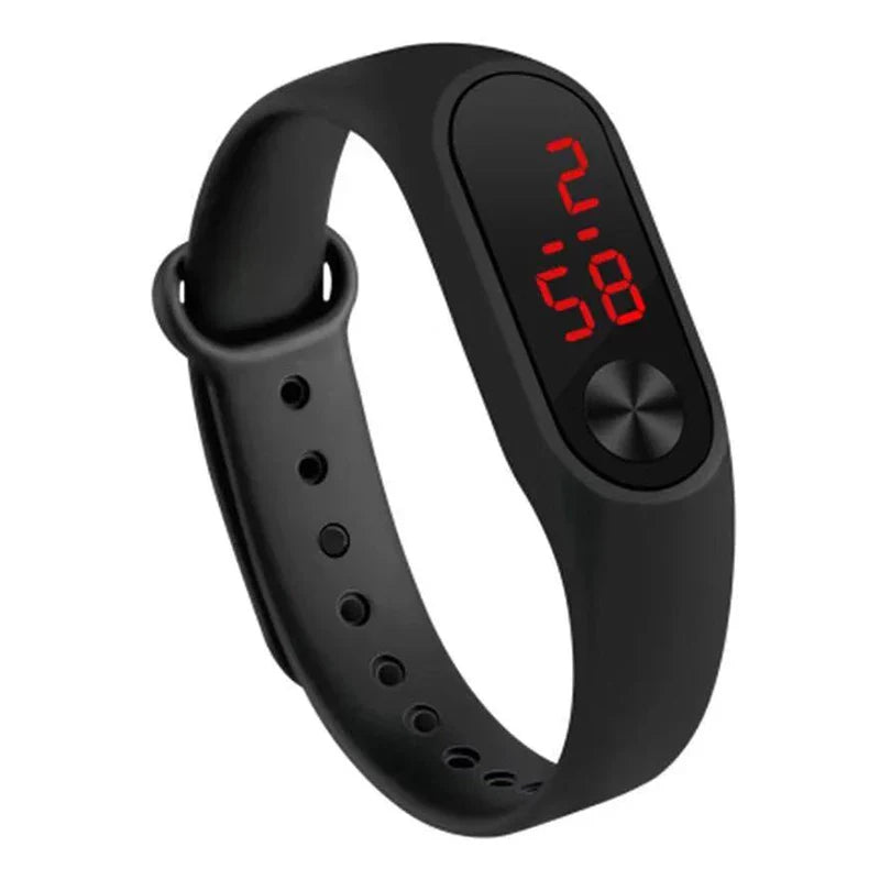 Women's Watch Silicone Wrist Watch for Men and Women Electronic Candy Colors Watches LED Casual Sports Watch Man watch Lootquake LLC