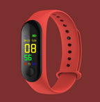 Proffesional Smart Sport Watch With  Band Blood Pressure Monitor and Bracelet M3Plus Wristband for Men and Women In Modern Design - SJB-DIAMOND ELITES