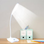 STEVVEX Reading Table Lamp LED Stand Desk Lamp With Rechargeable Battery Levels Brightness Study Reading Desk Lamp For Student Office - SJB-DIAMOND ELITES