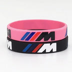 Hologram Bracelet ///M Sport M Power Black White Silicone Wristband Bangle for Auto Club Fans M3 M5 M6 3/5/7 Series - SJB-DIAMOND ELITES