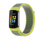 Fitbit Charge 5 6 Nylon Velcro Band - Durable Comfortable Strap - SJB-DIAMOND ELITES